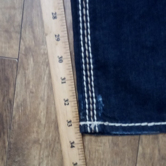 Rock Revival Women's 26 Easy Boot Kai Embellished Embroidered Distressed NWT - Picture 12 of 13